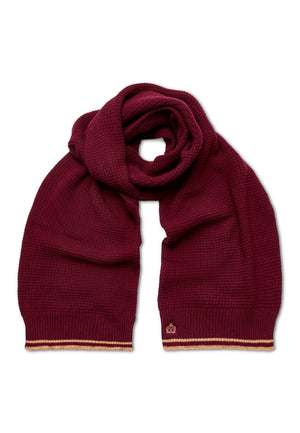colour_Burgundy|Chunky Scarf