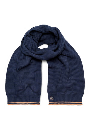colour_Navy|Chunky Scarf