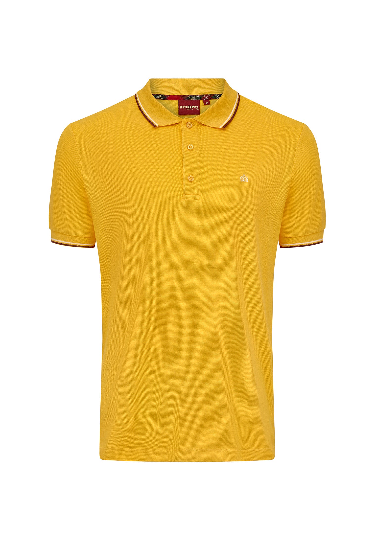 colour_Ochre|Card Polo Shirt - Merc London