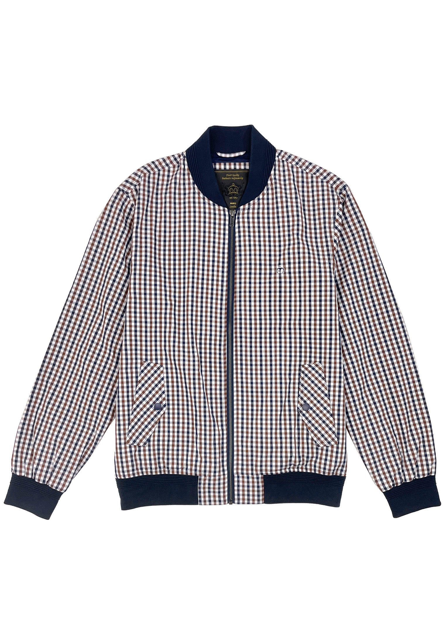 colour_Check|Gingham Jacket