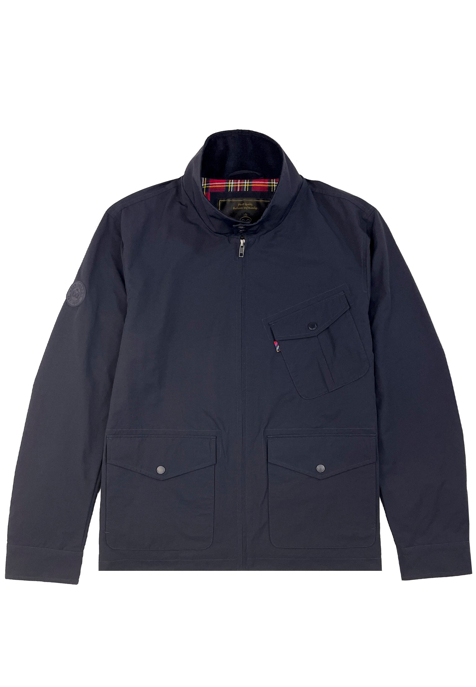Ian Rider Multi-Pocket Zip Harrington Jacket1