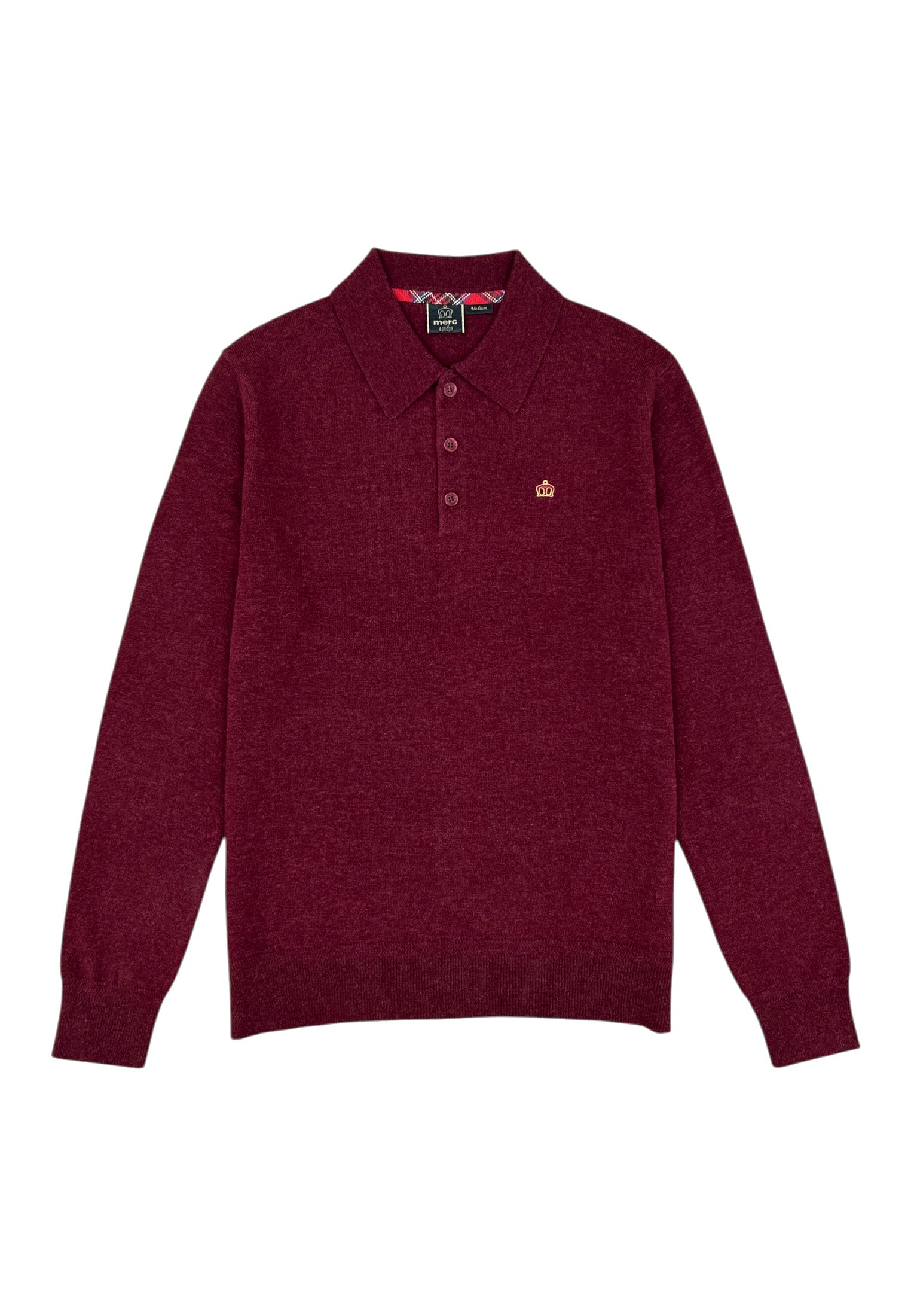 Spey Merino Wool Blend Knit Polo