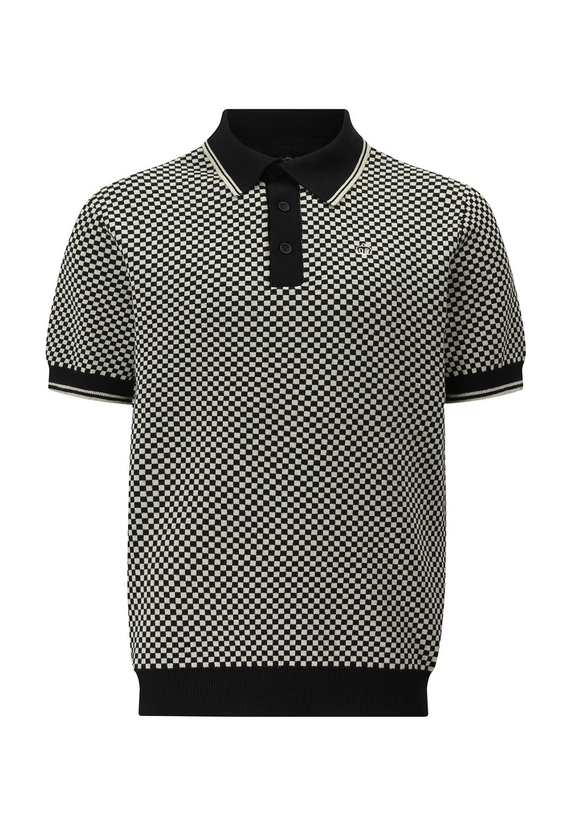 メンズウェア 23SS Resurrection GM CHECK PATTERN POLO Mens Greyson x Ripper GC Polo - Performance Printed Polo