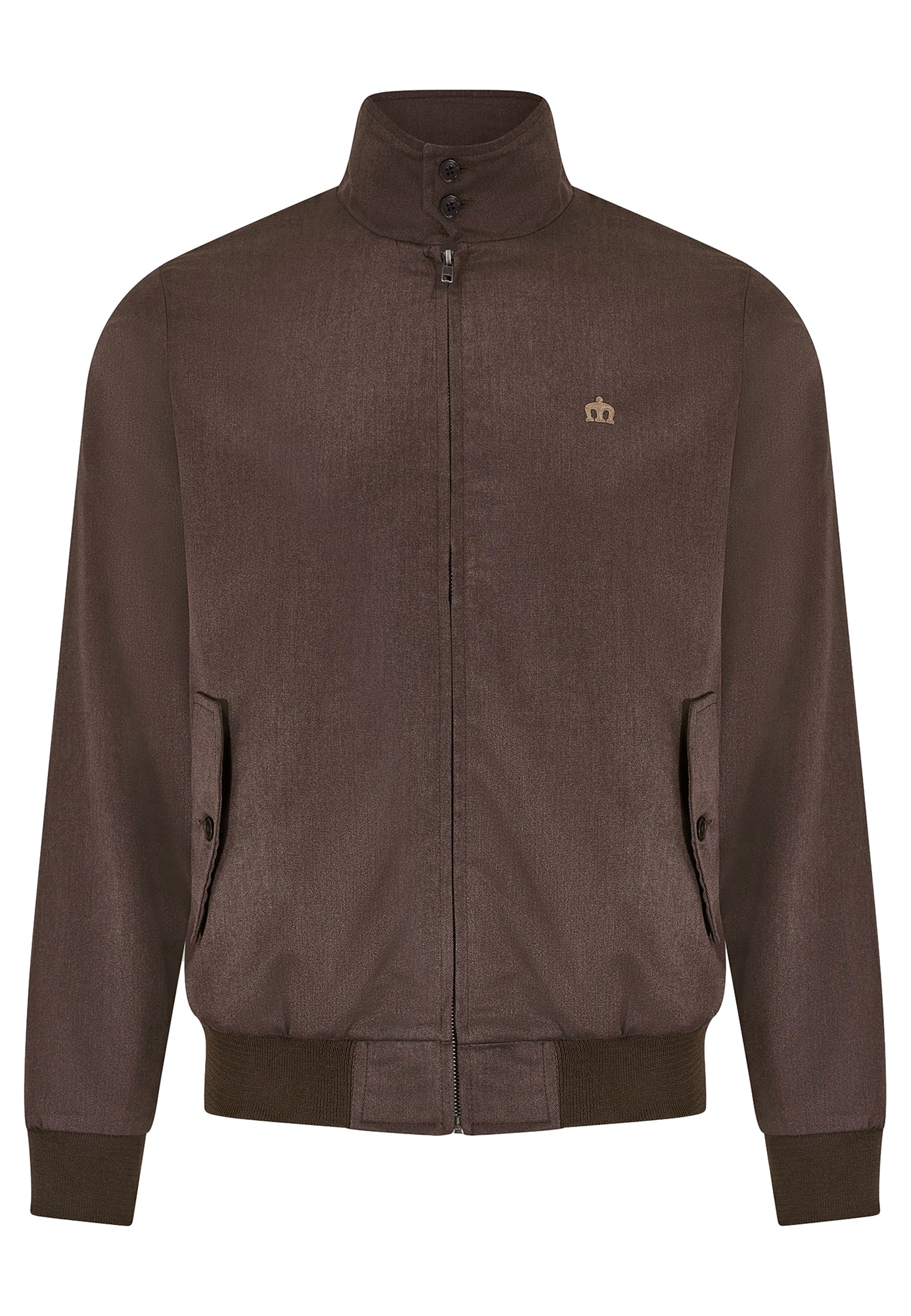 Wimpole Brown Tonic Harrington Jacket [MADE IN ENGLAND]