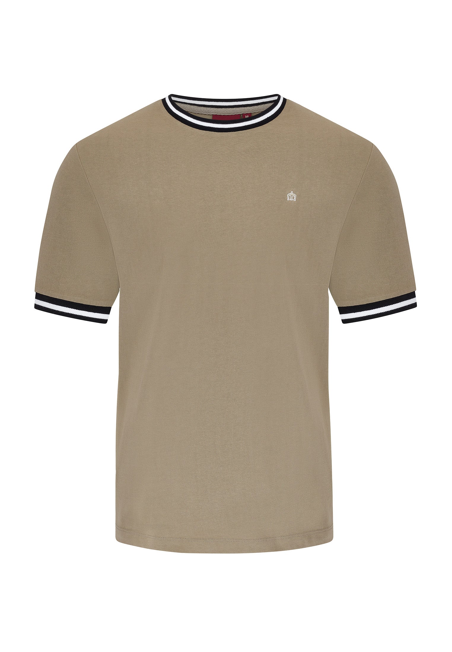 colour_Olive|Redbridge Men's T-Shirt In Black