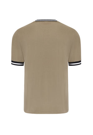 colour_Olive|Redbridge Men's T-Shirt In Black