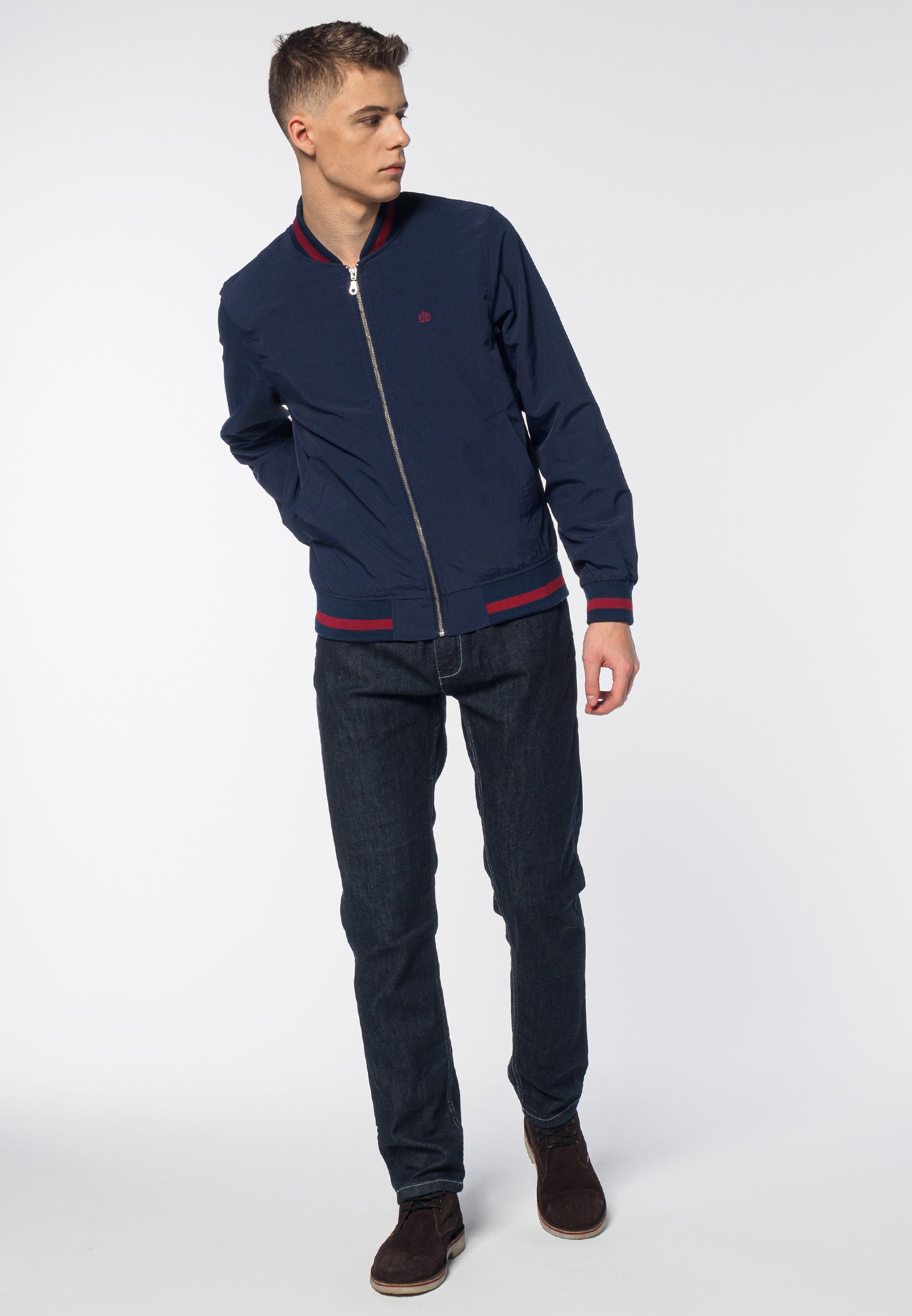 colour_Navy|The Monkey Jacket - Merc London