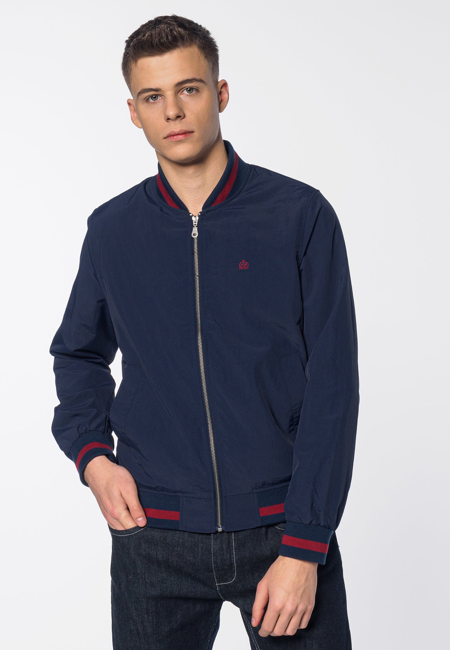 colour_Navy|The Monkey Jacket - Merc London