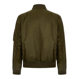 colour_Combat Green|Hardy Bomber jacket - Merc London