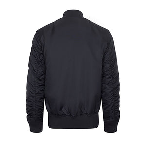 colour_Dark Navy|Hardy Bomber jacket - Merc London