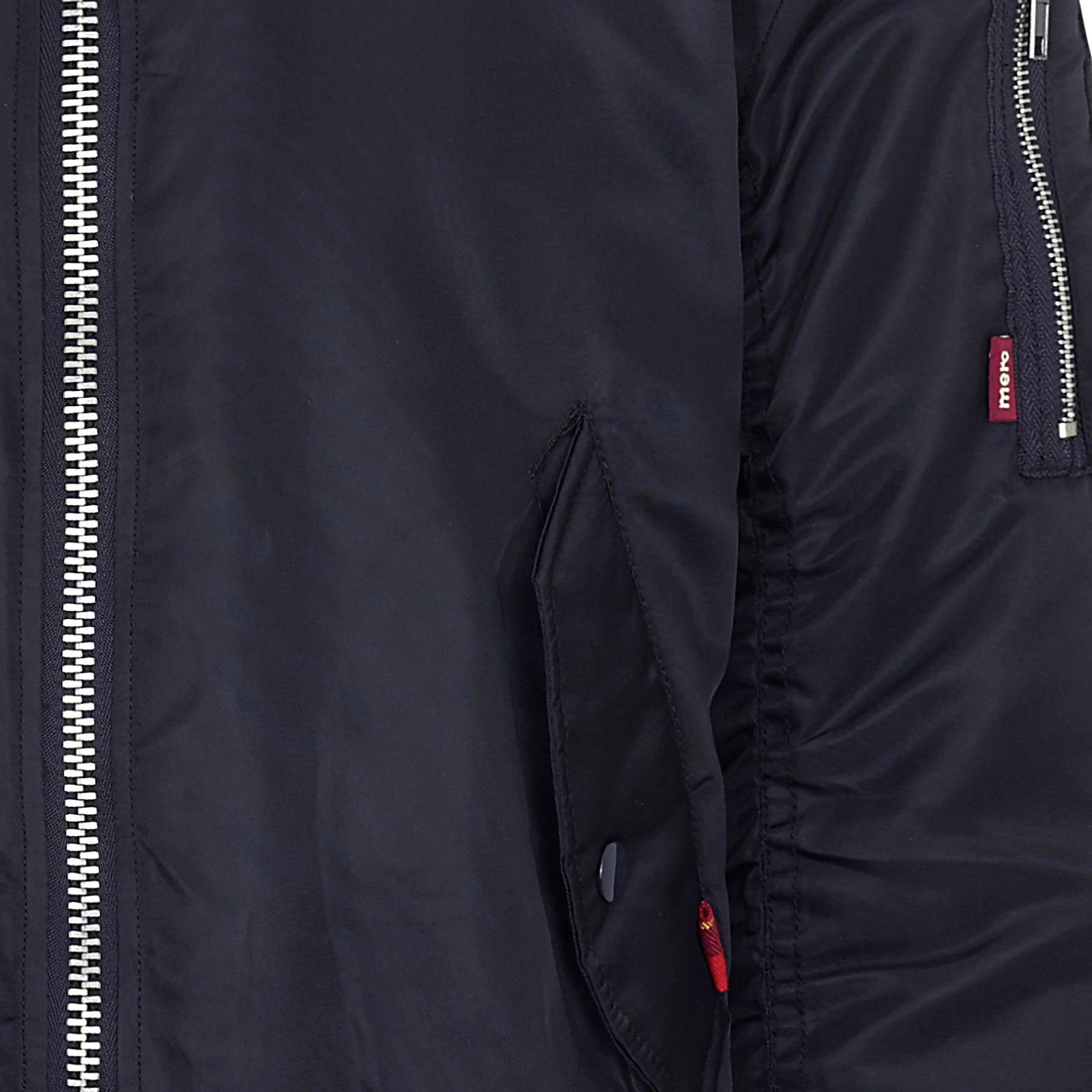 colour_Dark Navy|Hardy Bomber jacket - Merc London