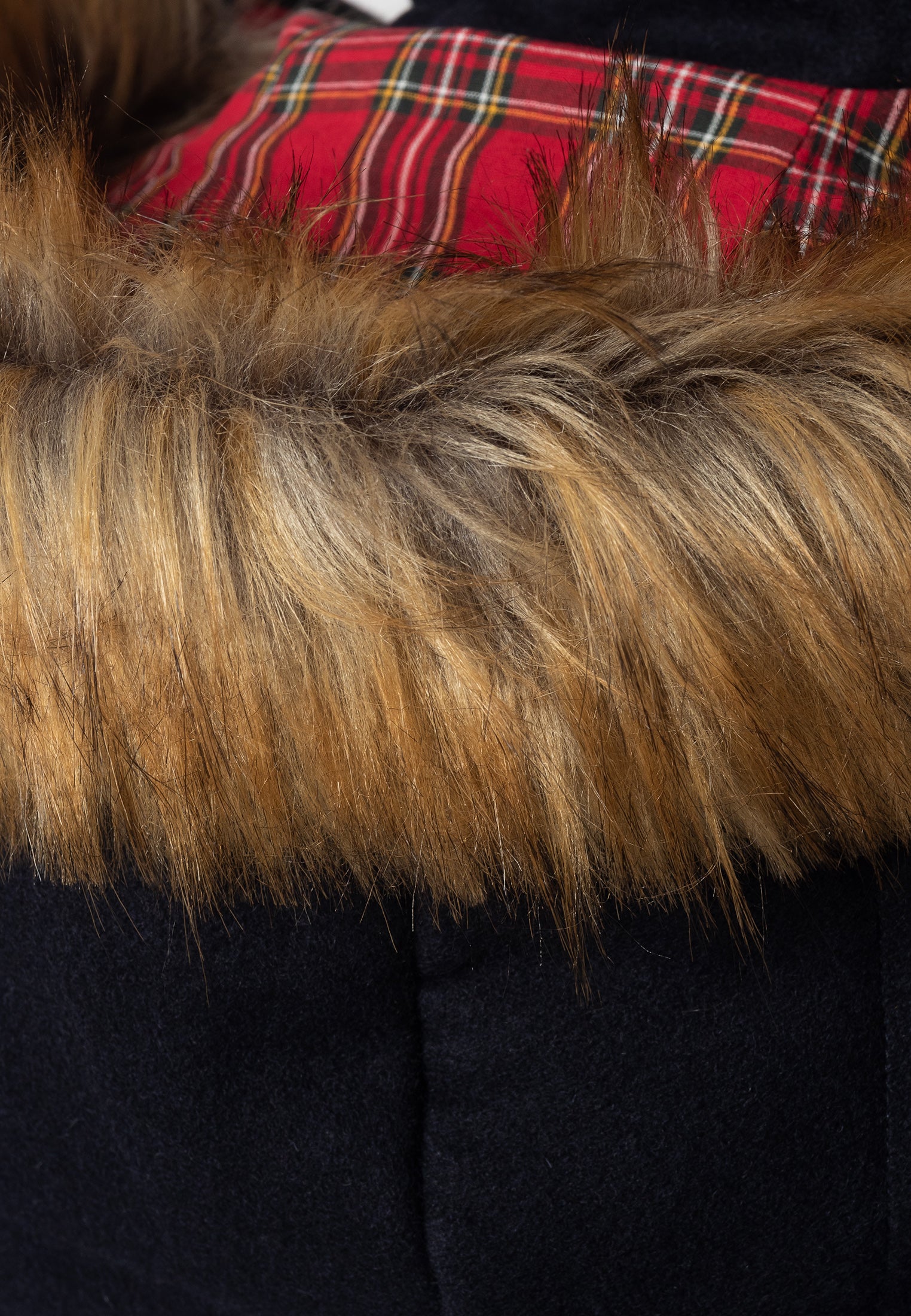 colour_Dark Navy|Raleigh Padded Parka - Merc London