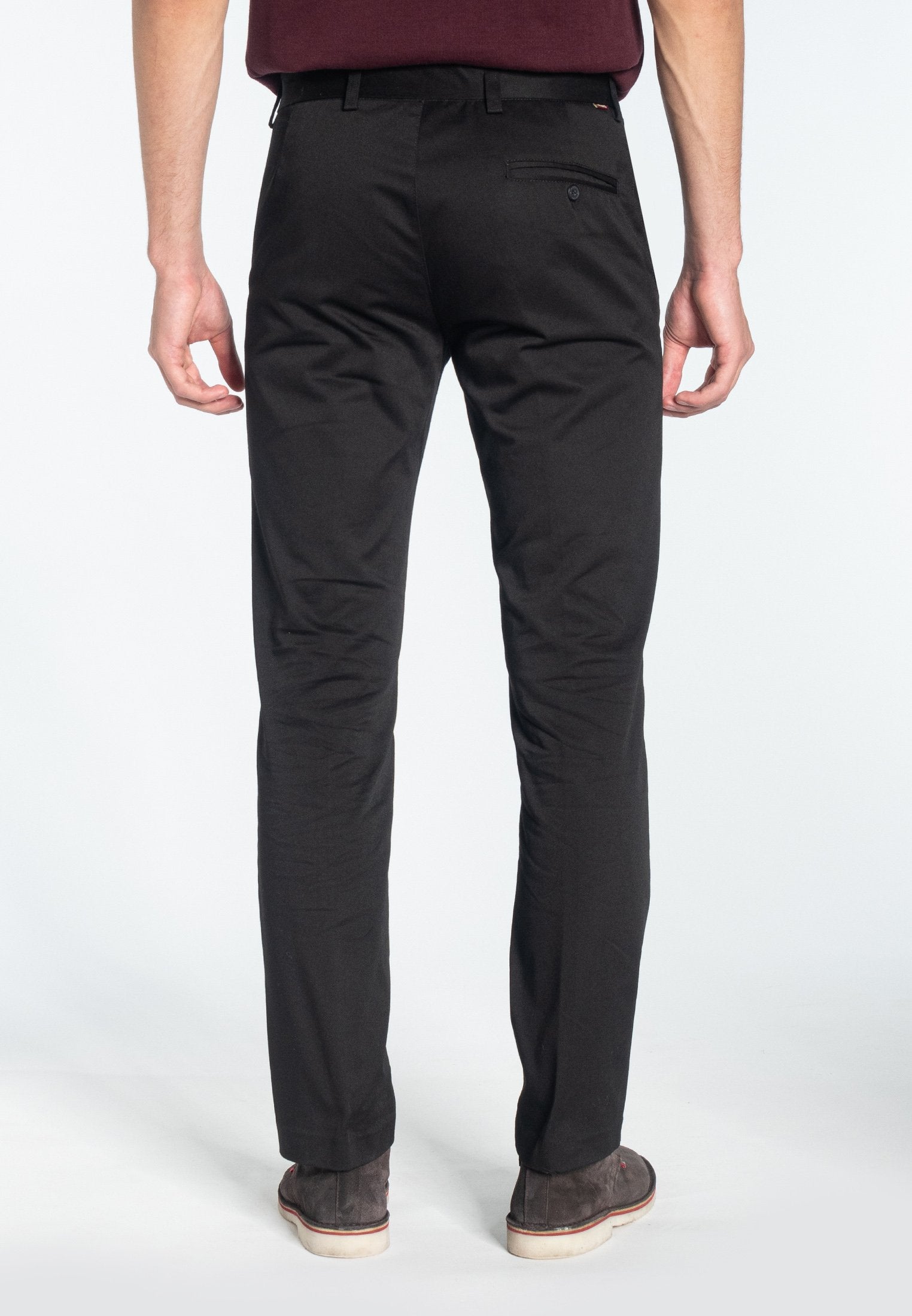colour_Black|Winston Sta Press Trousers - Merc London