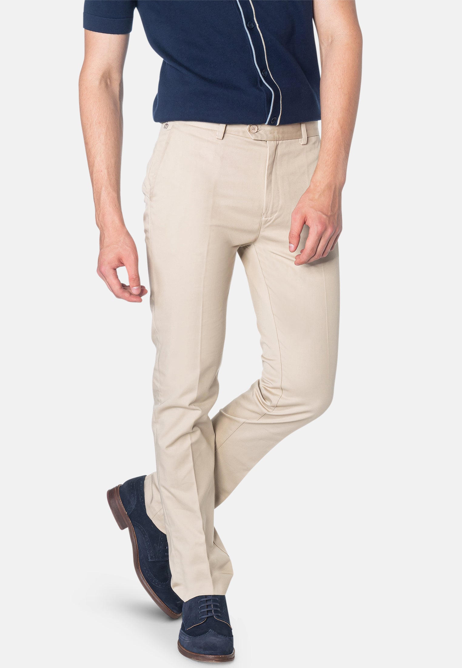 colour_Beige|Winston Sta Press Trousers - Merc London
