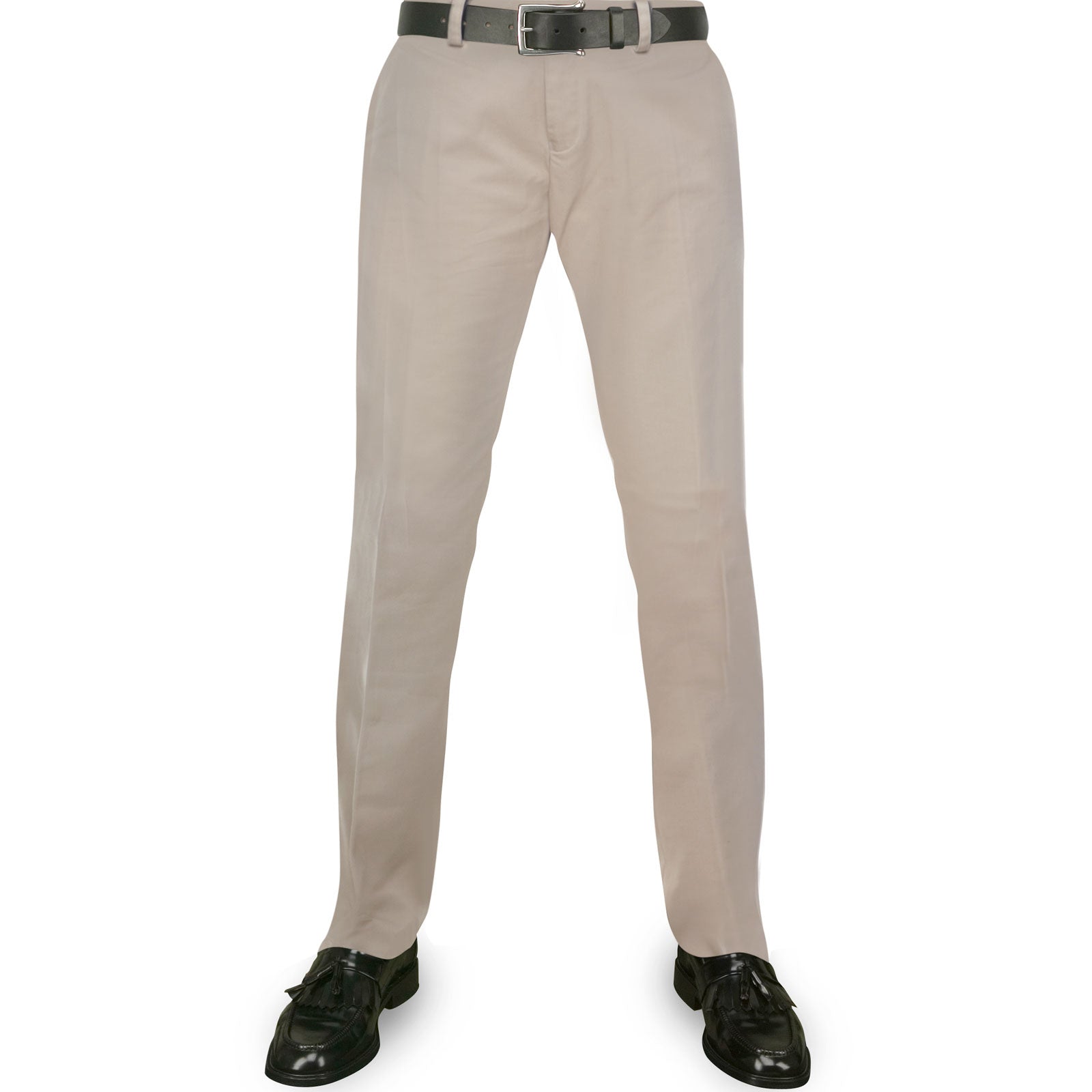 colour_Cream|Winston Sta Press Trousers - Merc London