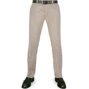 colour_Cream|Winston Sta Press Trousers - Merc London