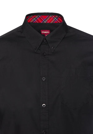 colour_Black|Albin Shirt - Merc London
