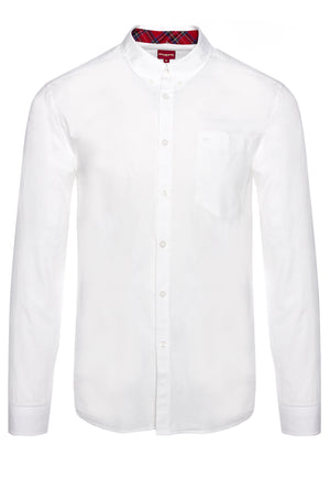 colour_White|Albin Shirt - Merc London