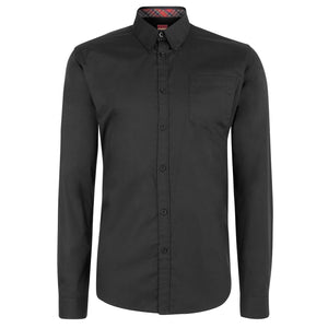 colour_Black|Albin Shirt - Merc London