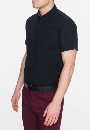 colour_Black|Baxter Shirt - Merc London