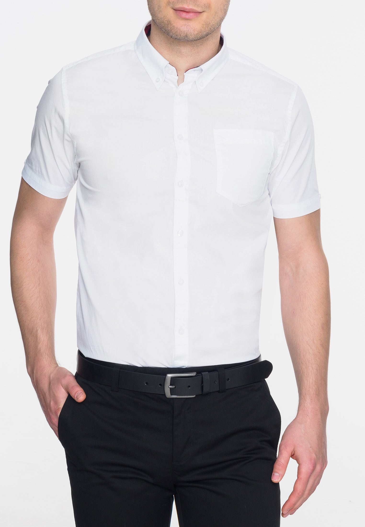 colour_White|Baxter Shirt - Merc London