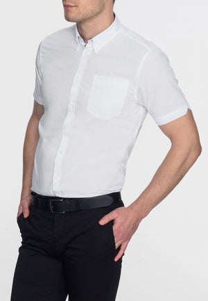 colour_White|Baxter Shirt - Merc London