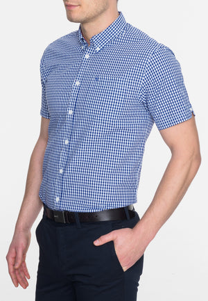 colour_Royale Blue|Terry Shirt - Merc London
