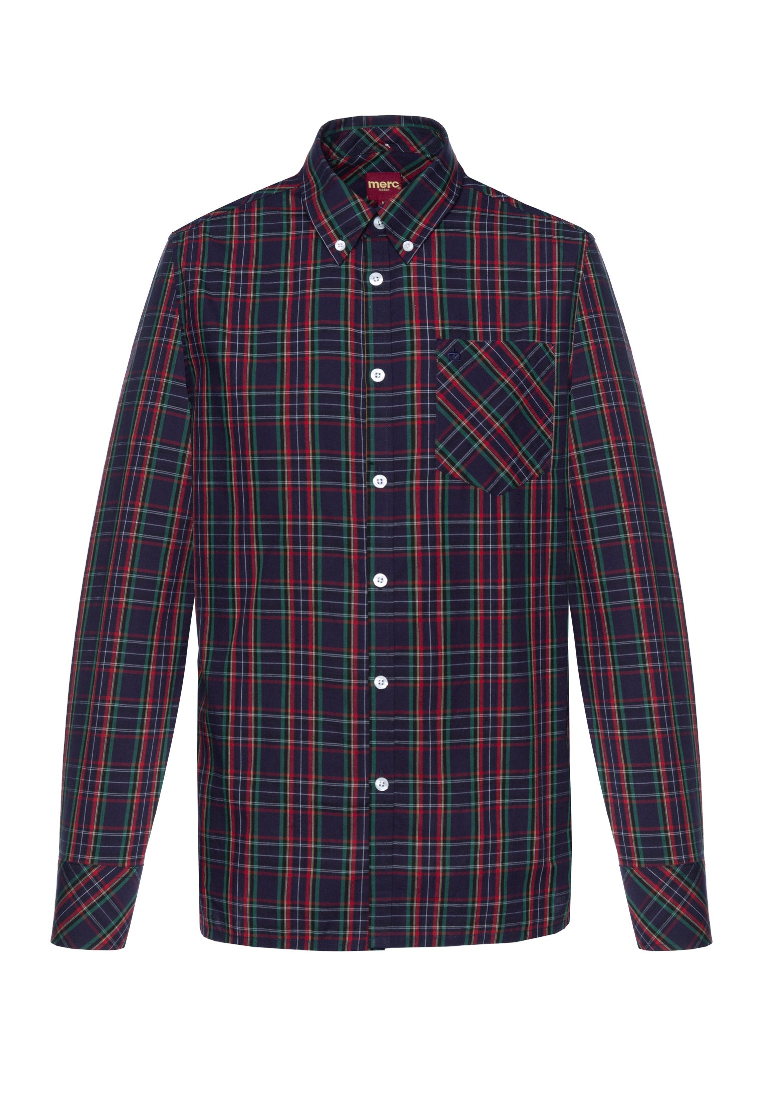 colour_Navy|Neddy Shirt - Merc London