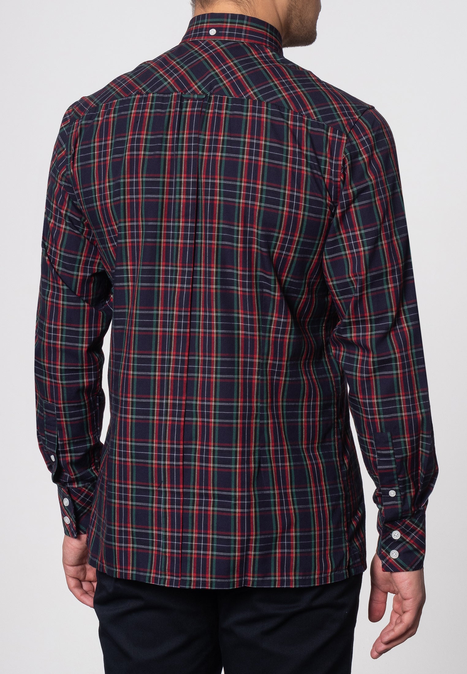 colour_Navy|Neddy Shirt - Merc London