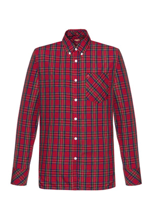 colour_Stewart Red|Neddy Shirt - Merc London