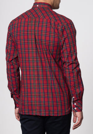 colour_Stewart Red|Neddy Shirt - Merc London