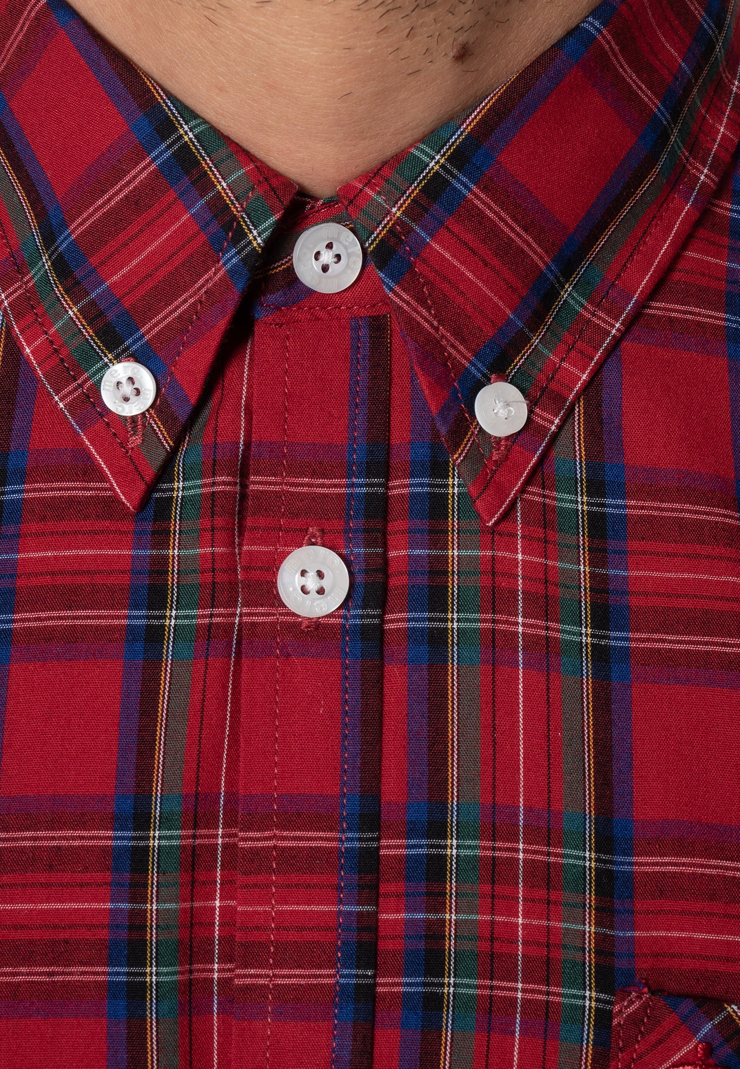 colour_Stewart Red|Neddy Shirt - Merc London