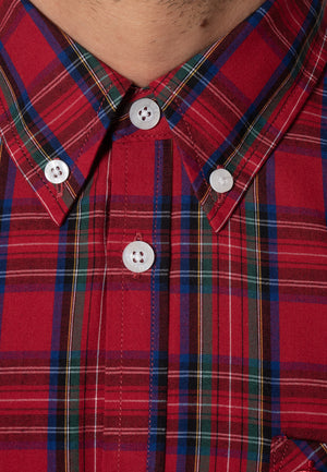 colour_Stewart Red|Neddy Shirt - Merc London