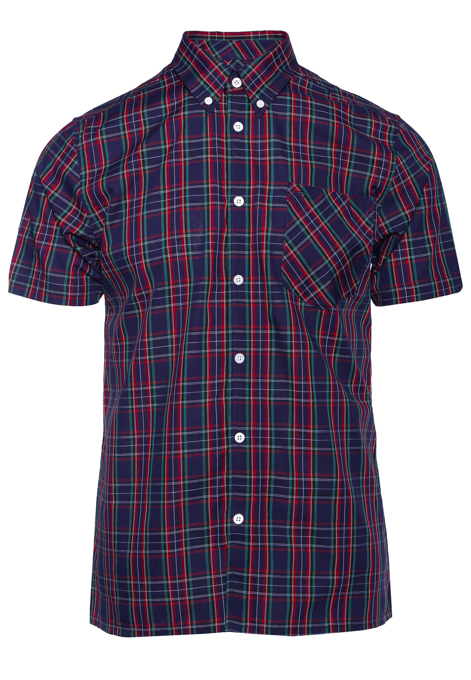 colour_Navy|Mack Shirt - Merc London