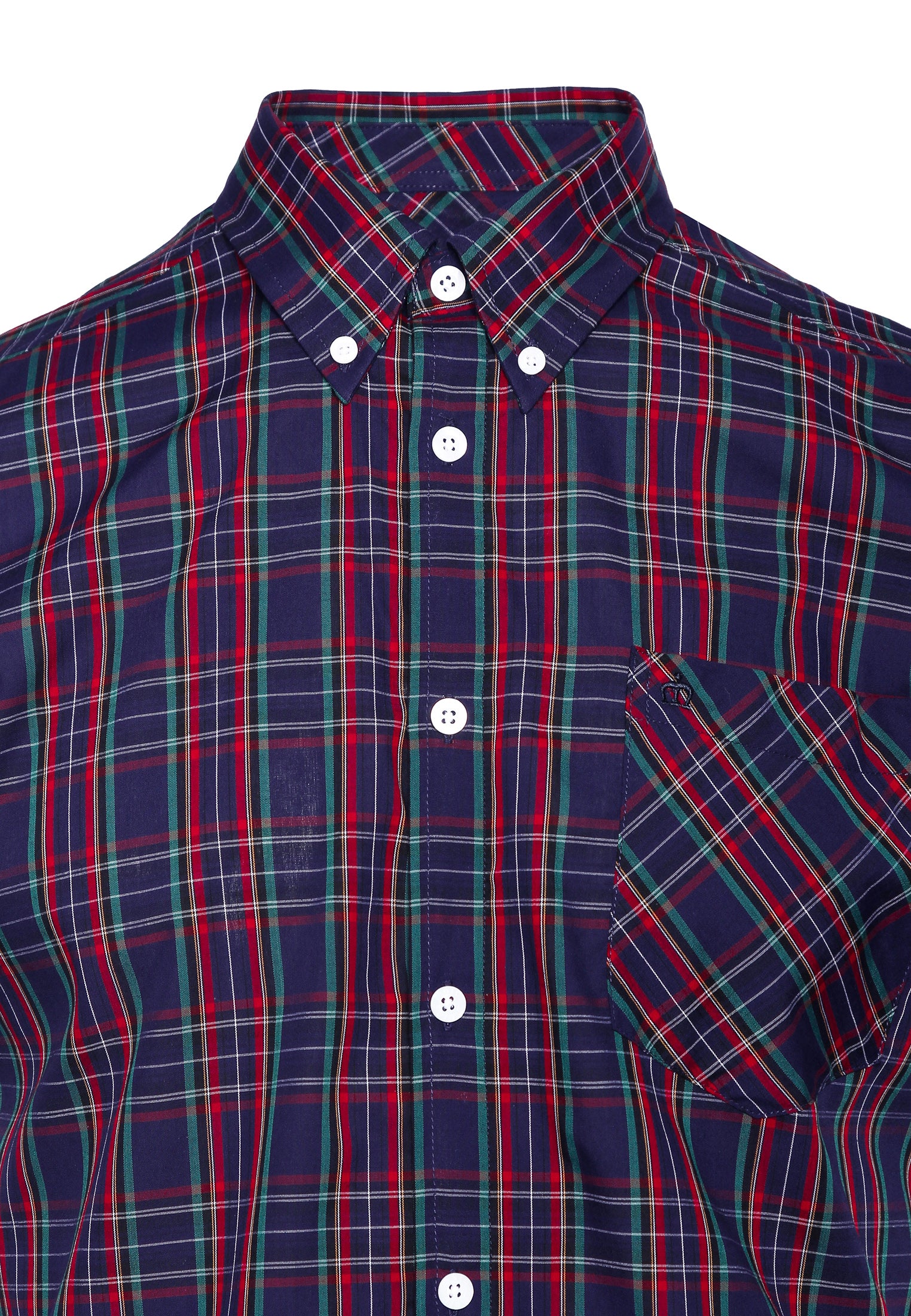 colour_Navy|Mack Shirt - Merc London