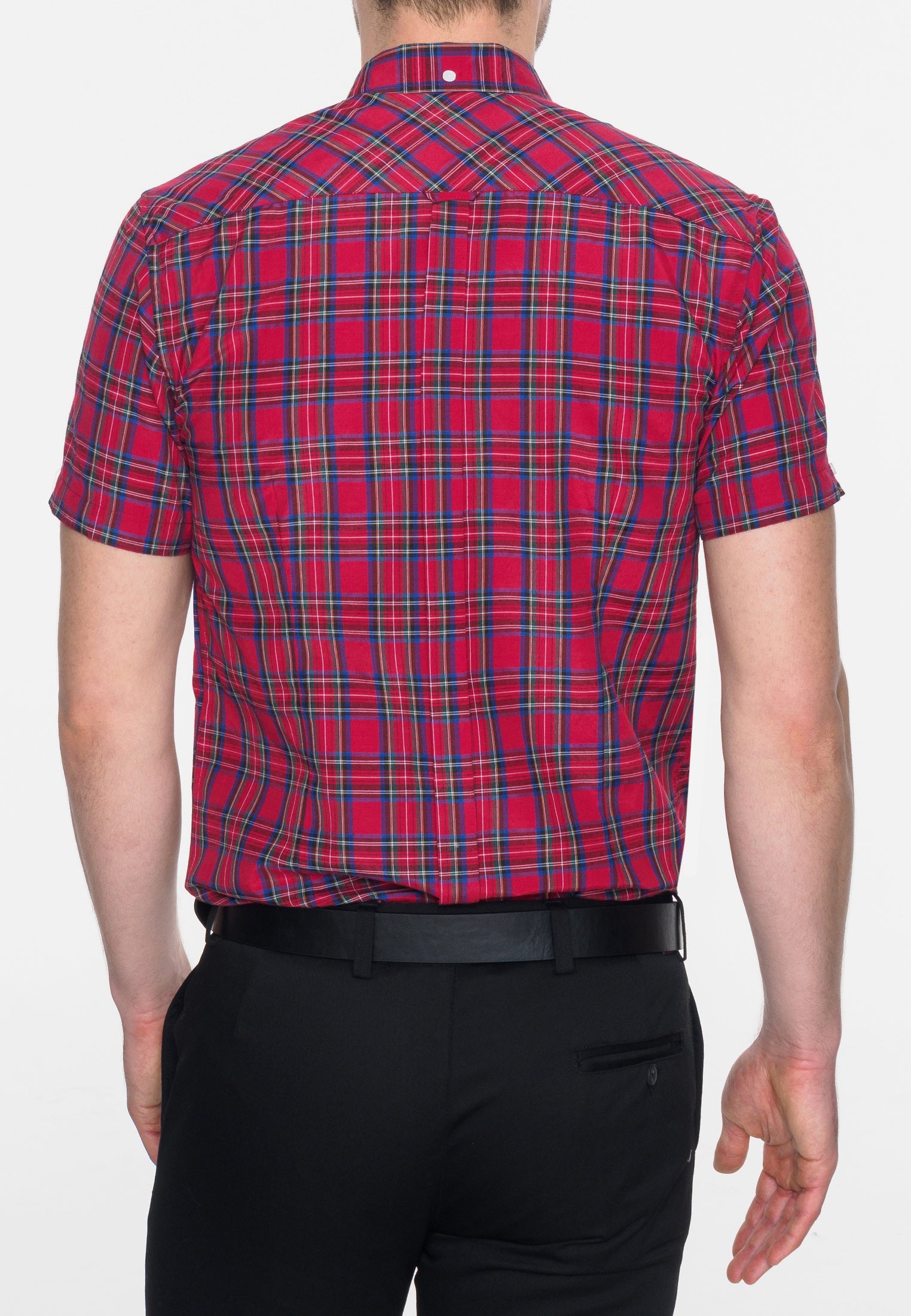 colour_Stewart Red|Mack Shirt - Merc London