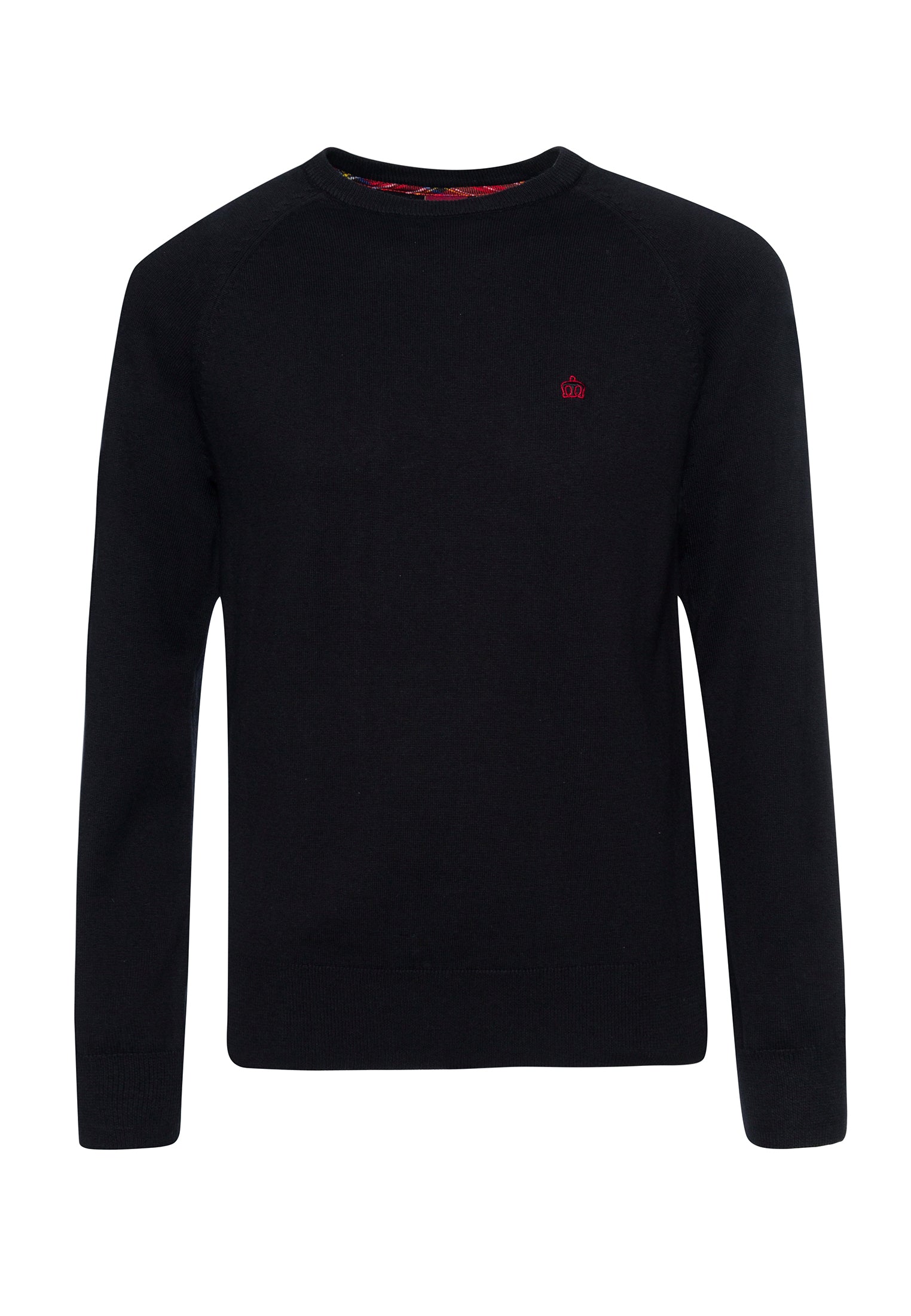 colour_Black|Berty Cashmere Blend Jumper - Merc London