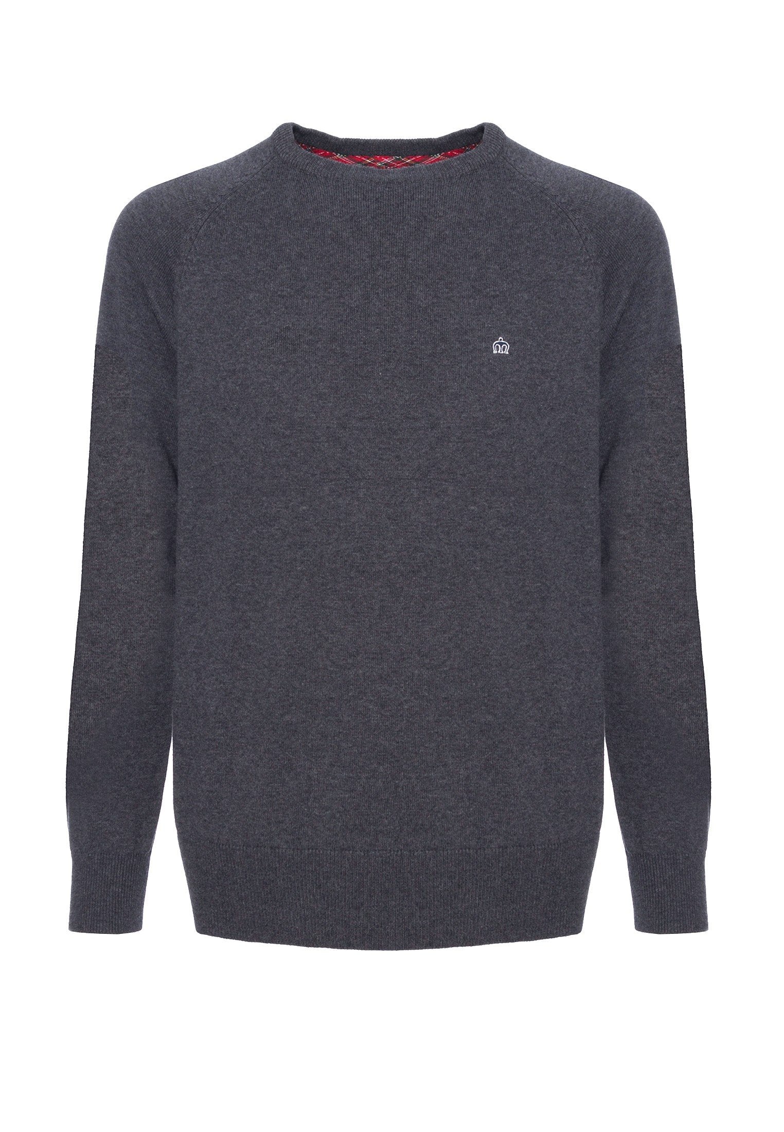 colour_Mineral Marl|Berty Cashmere Blend Jumper - Merc London