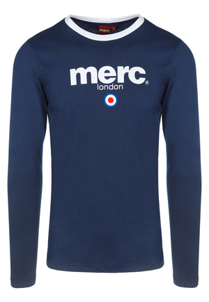 colour_Navy|Fight T-Shirt - Merc London