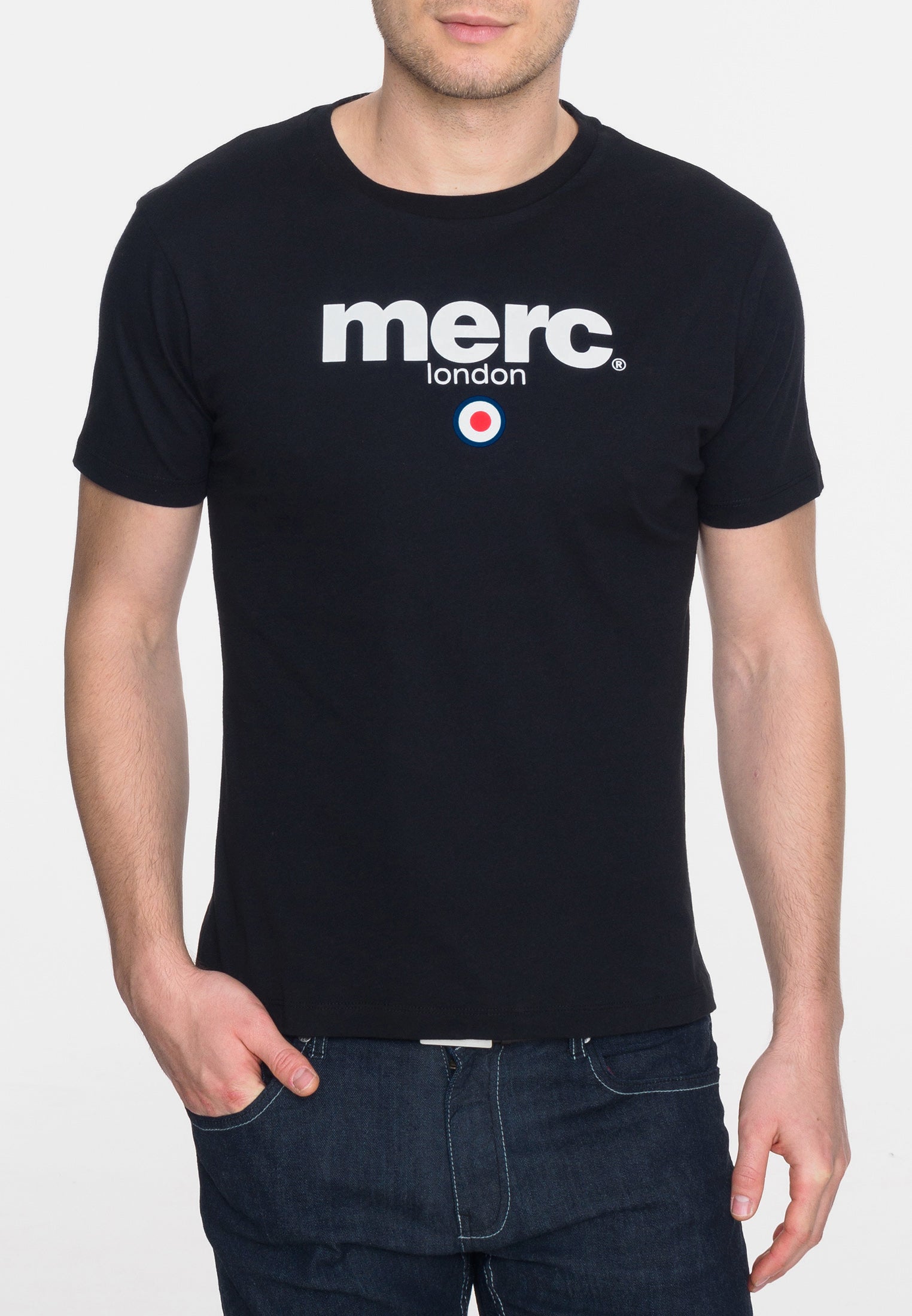 colour_Black|Brighton T-shirt - Merc London