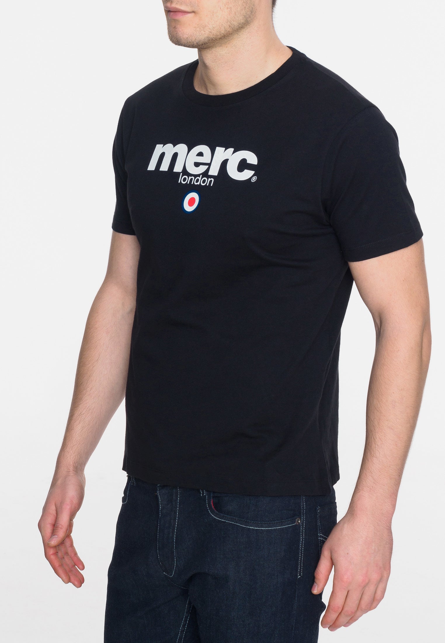 colour_Black|Brighton T-shirt - Merc London