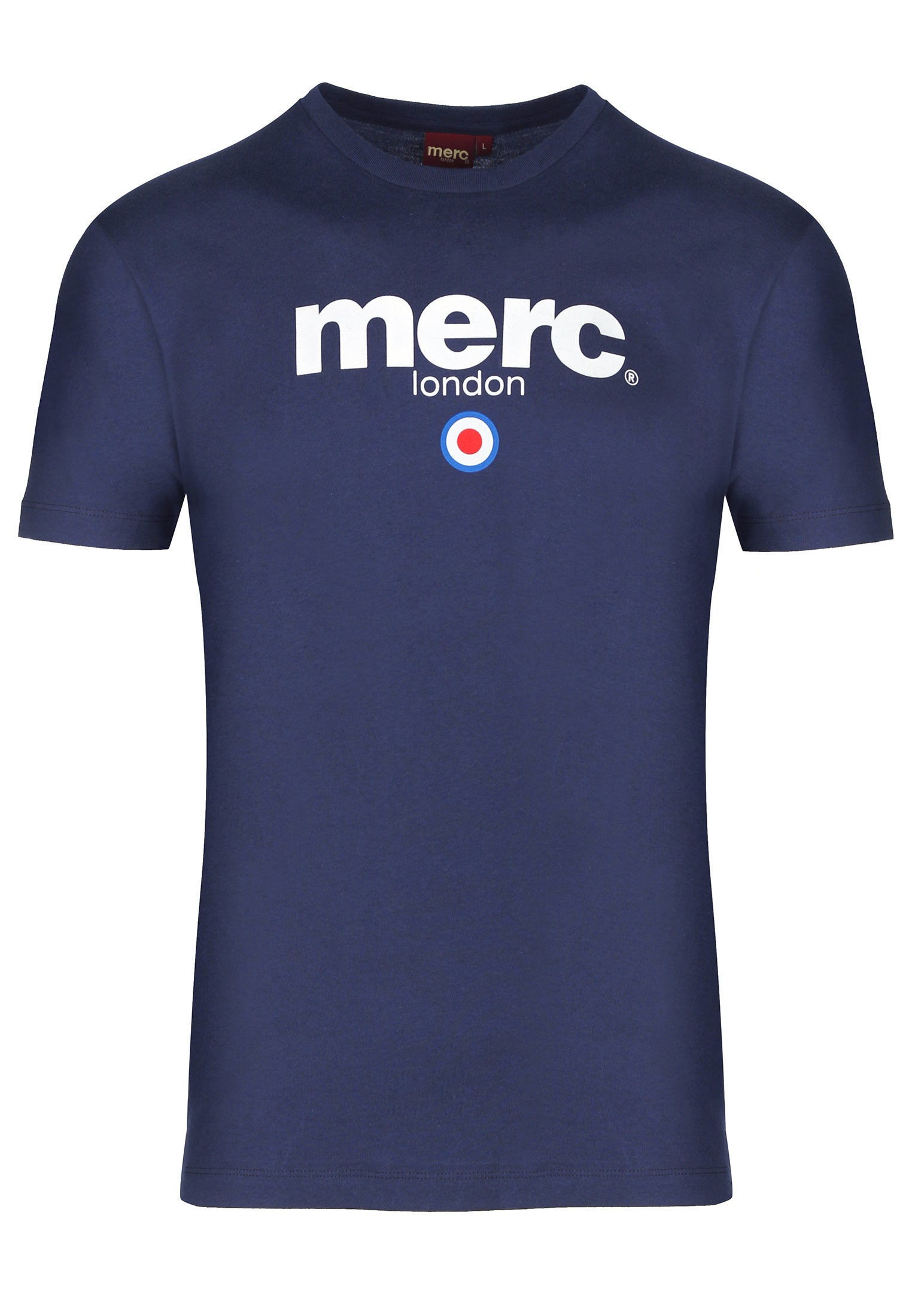colour_Navy|Brighton T-shirt - Merc London