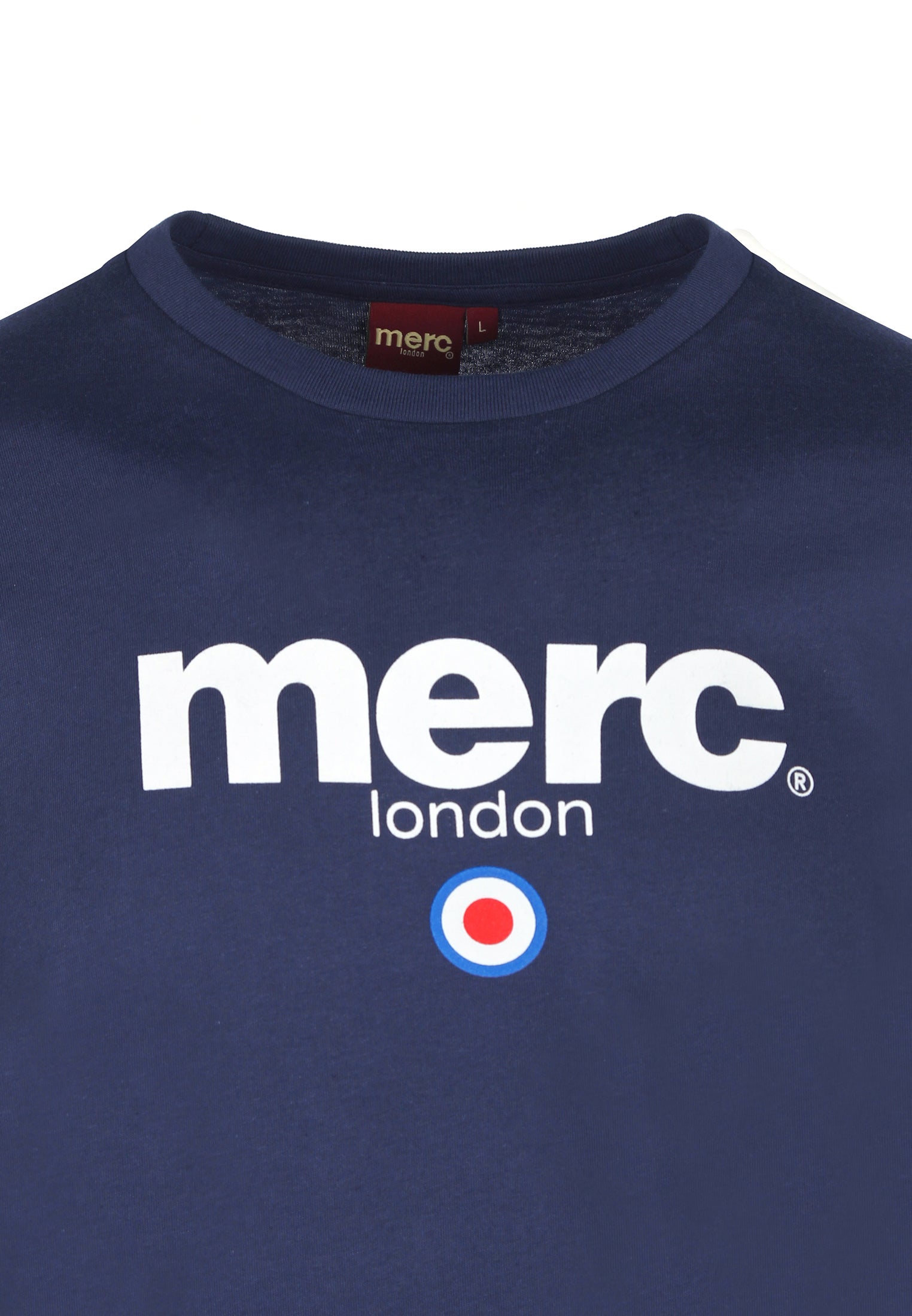 colour_Navy|Brighton T-shirt - Merc London