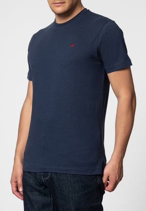 colour_Navy|Keyport T-Shirt - Merc London