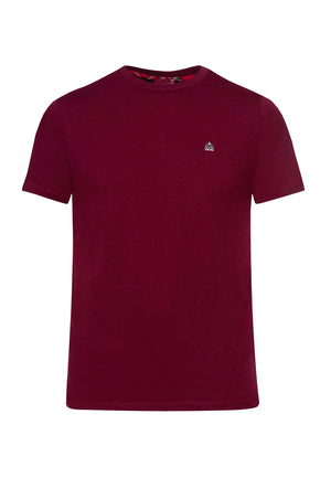 colour_Burgandy|Keyport T-Shirt - Merc London