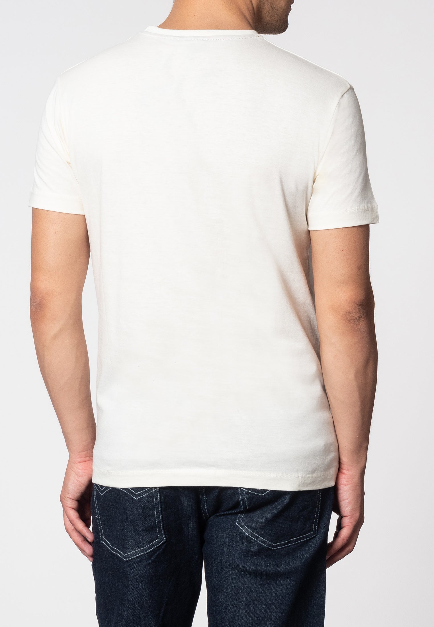 colour_Off White|Keyport T-Shirt - Merc London