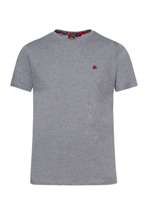 colour_Mineral Marl|Keyport T-Shirt - Merc London