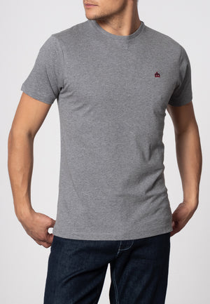 colour_Mineral Marl|Keyport T-Shirt - Merc London