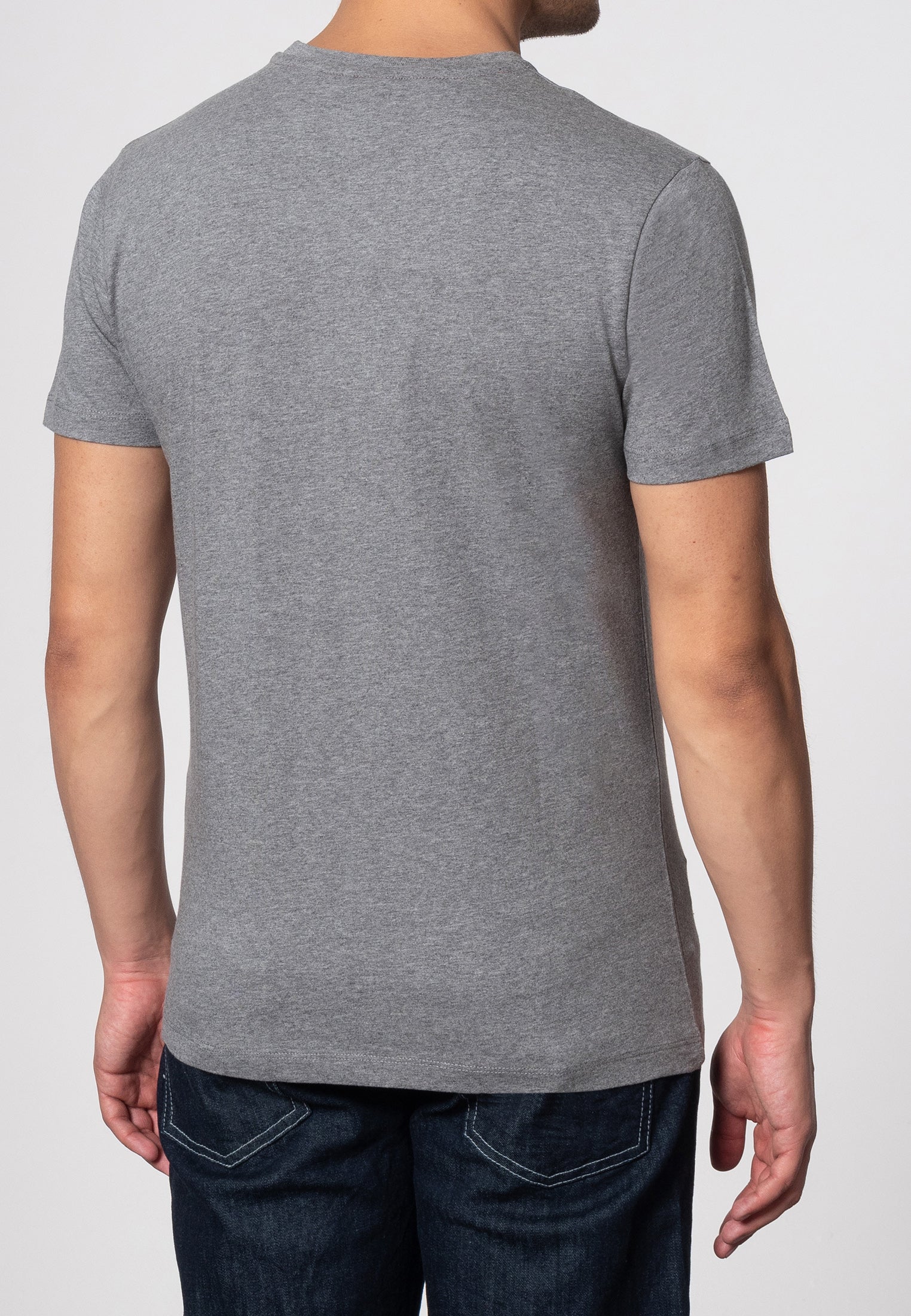 colour_Mineral Marl|Keyport T-Shirt - Merc London