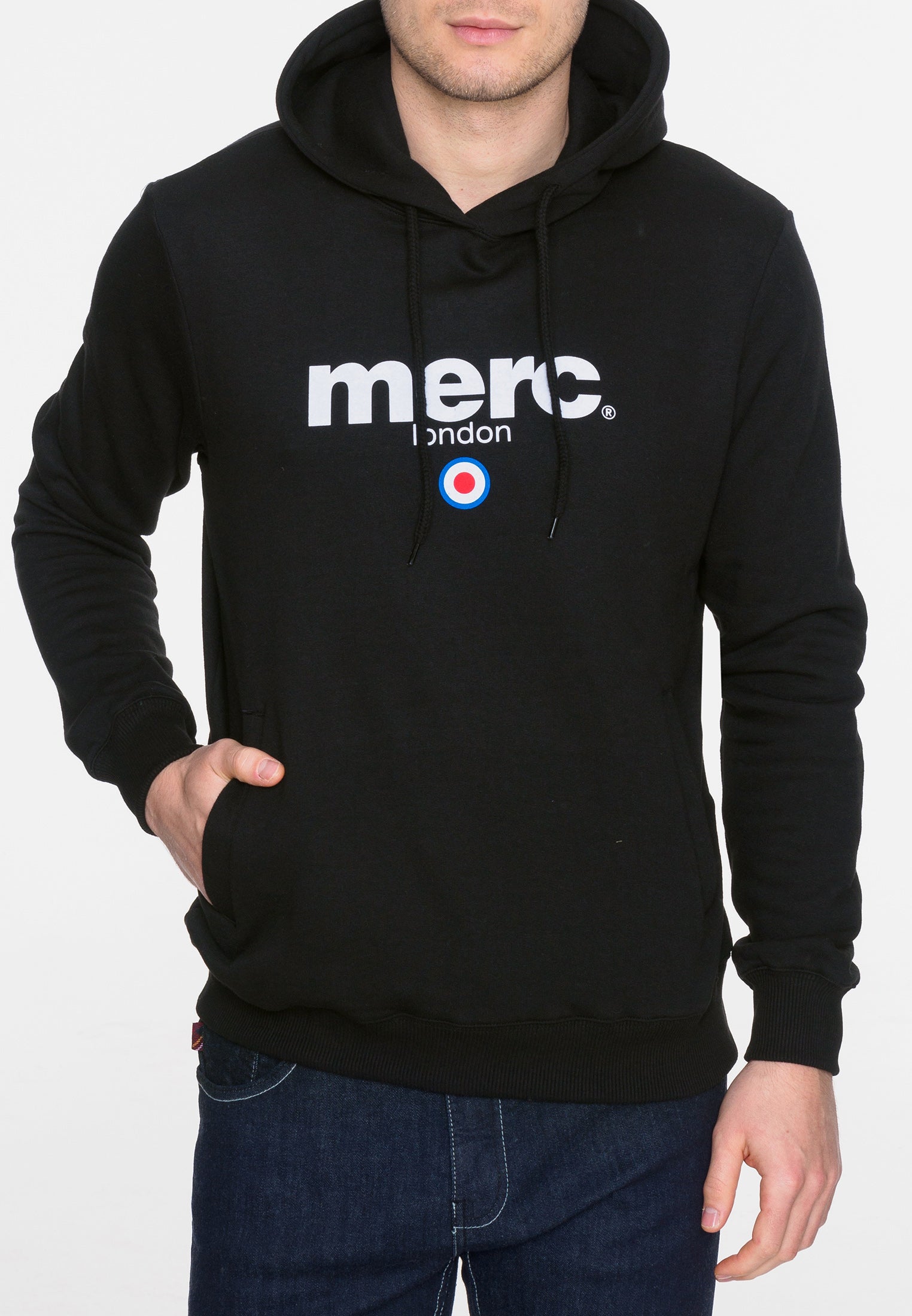 colour_Black|Pill Hoodie Sweatshirt - Merc London